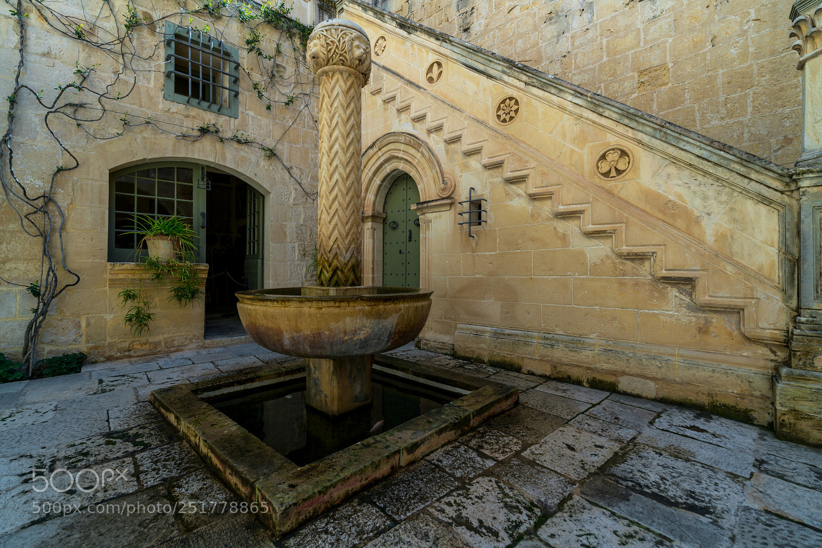 Sony a7R II sample photo. Cour interieure photography