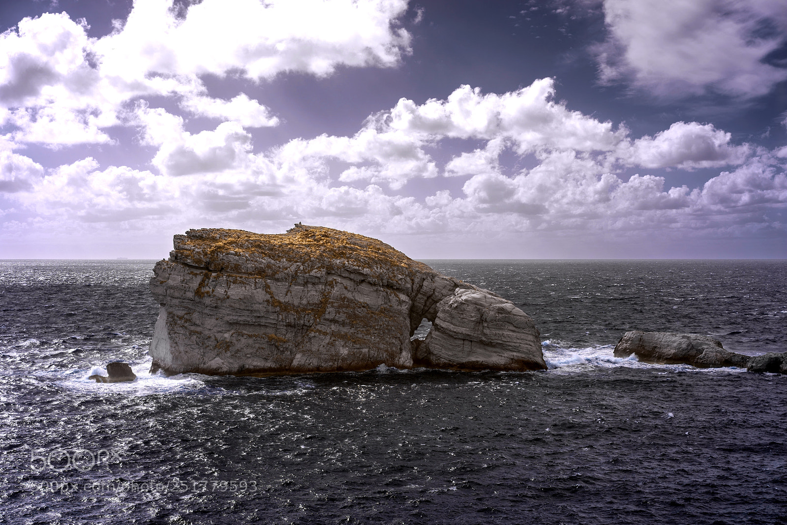 Sony a7 sample photo. Gozo seascape infrared photography