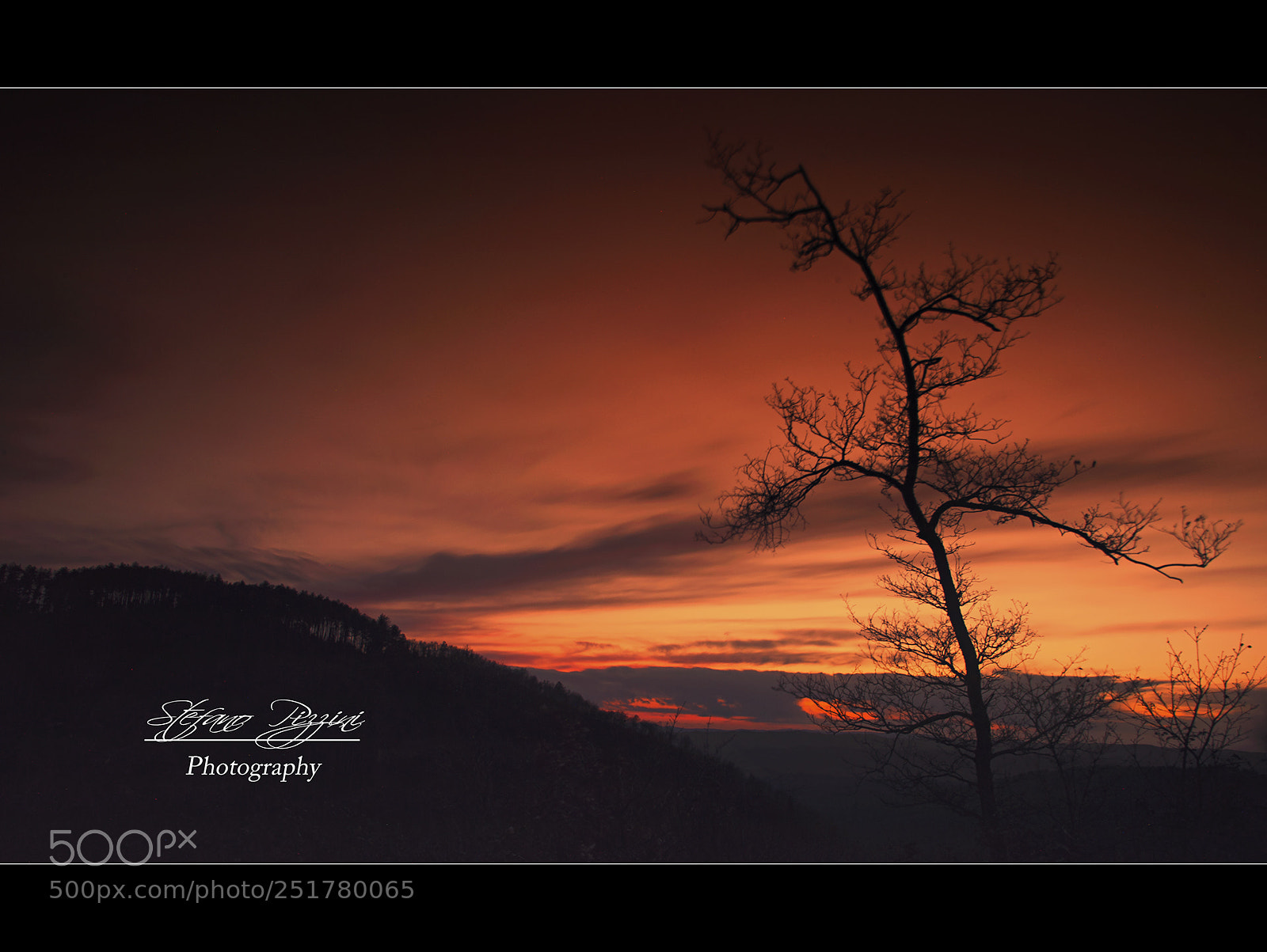 Nikon D700 sample photo. Sunset in chianti photography
