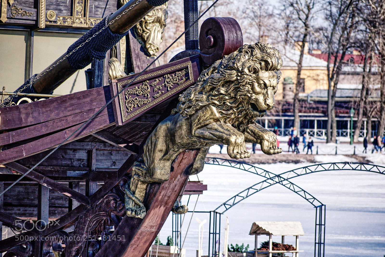 Nikon D5300 sample photo. Lion on spb photography
