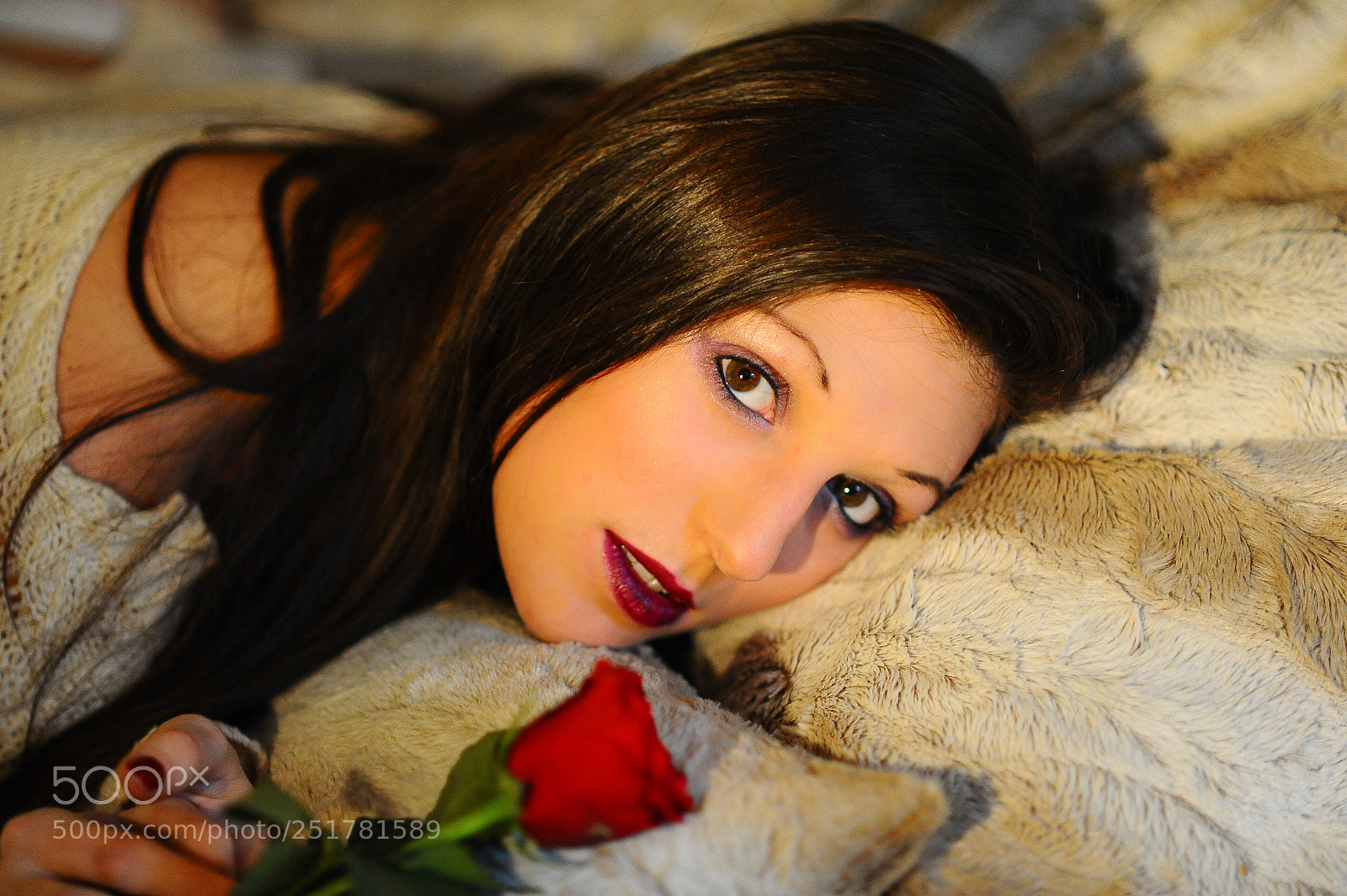 Nikon D700 sample photo. Elodie : rose portrait photography
