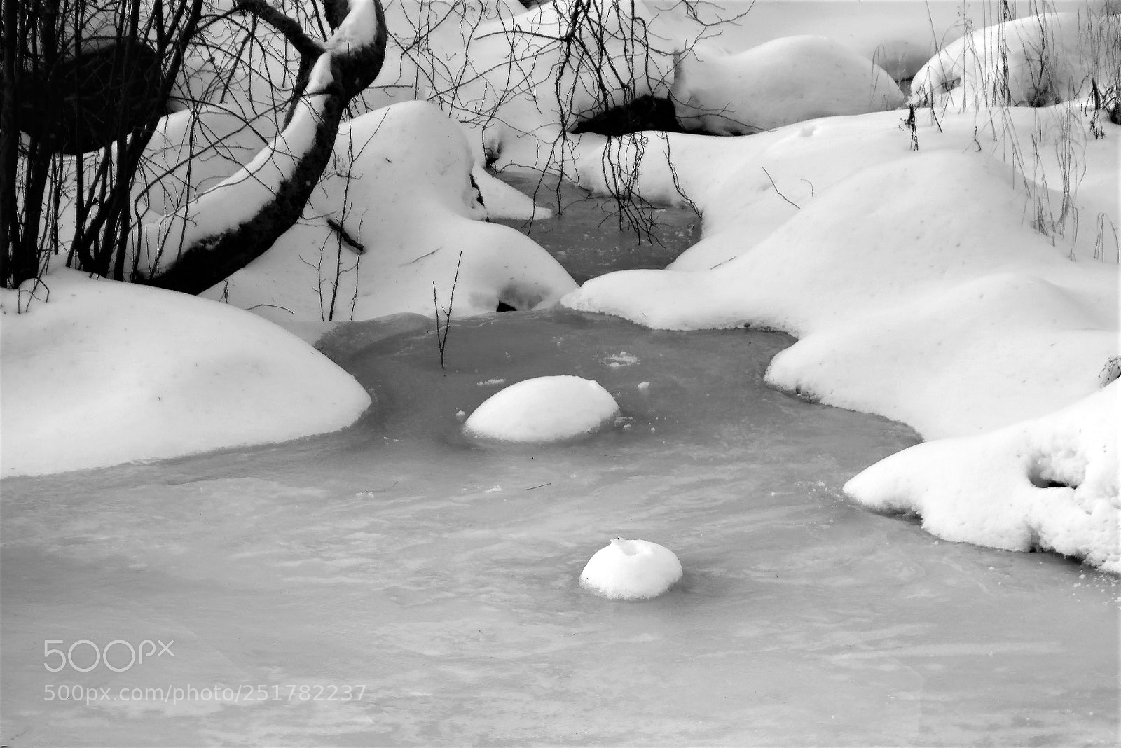 Pentax K-1 sample photo. Frozen flow photography