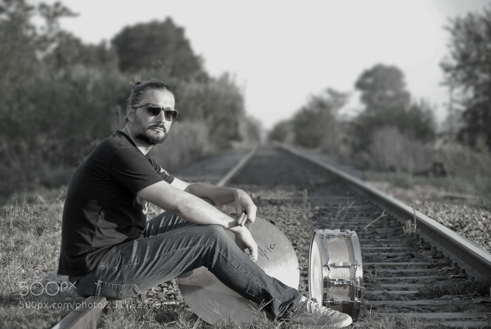 Nikon D200 sample photo. Drummer photography