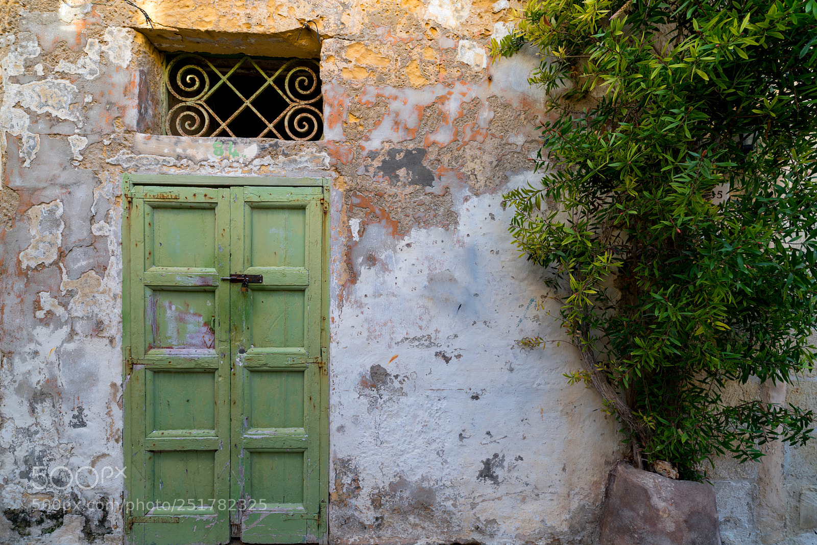 Sony a7R II sample photo. Green door photography