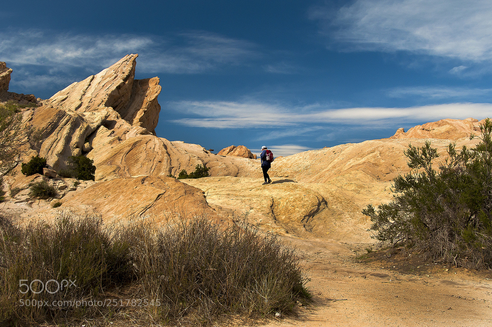Nikon D5000 sample photo. Hiking at vasquez rocks photography
