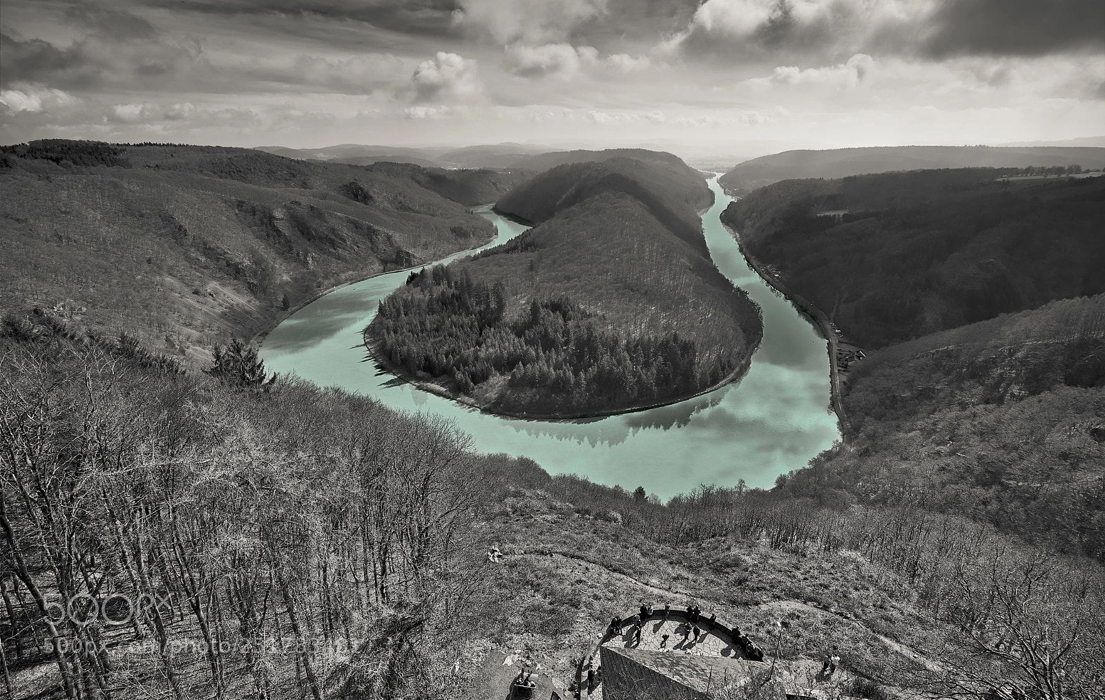 Sony a7R II sample photo. Saarschleife photography