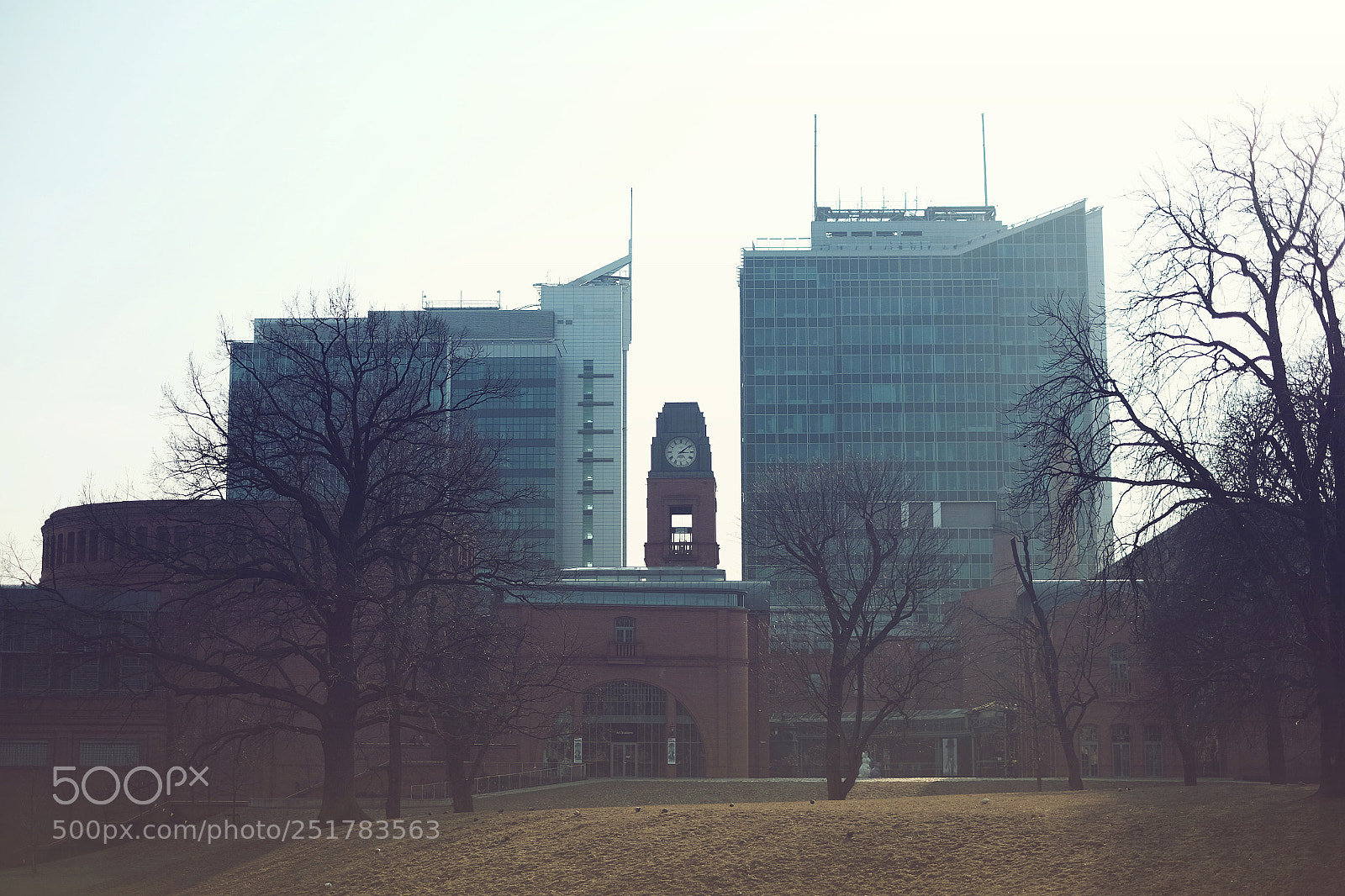 Fujifilm X-E2 sample photo. Old and modern buildings photography