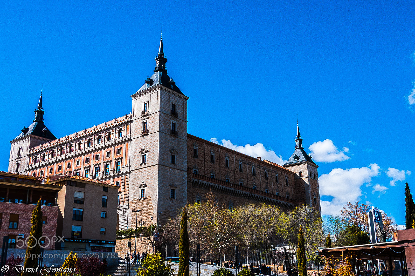 Nikon D90 sample photo. Alcazaba de toledo photography