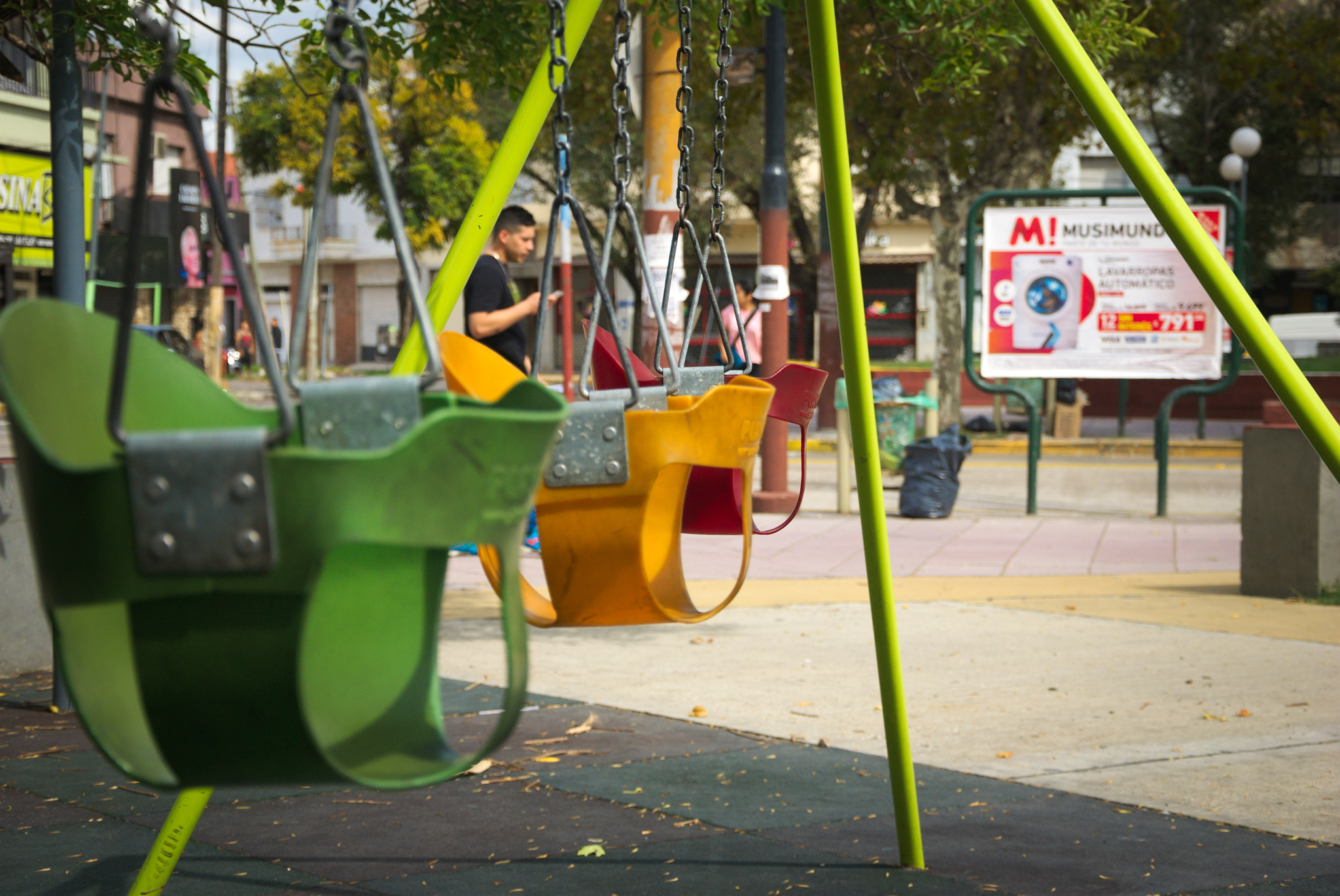 Nikon D80 sample photo. Plaza 1º de mayo photography