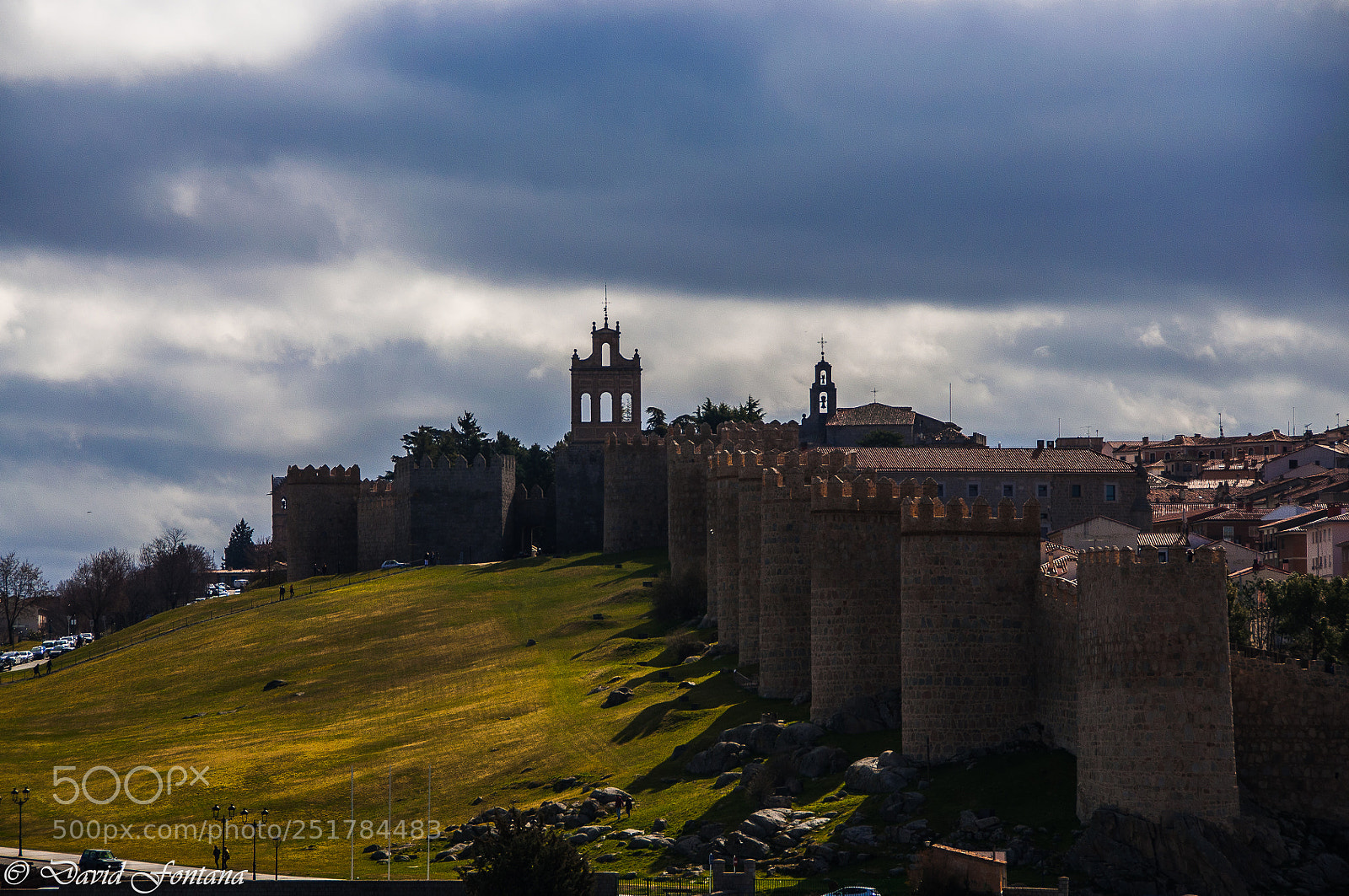 Nikon D90 sample photo. Muralla de avila photography