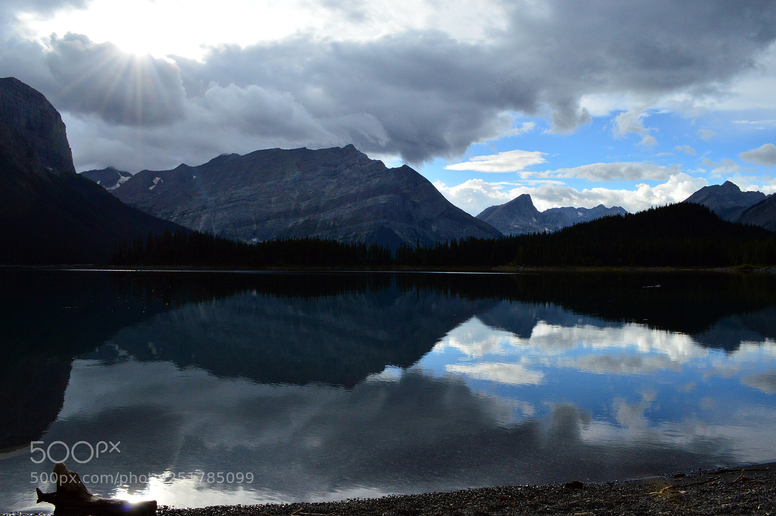 Nikon D3200 sample photo. Lower kananaskis lake photography