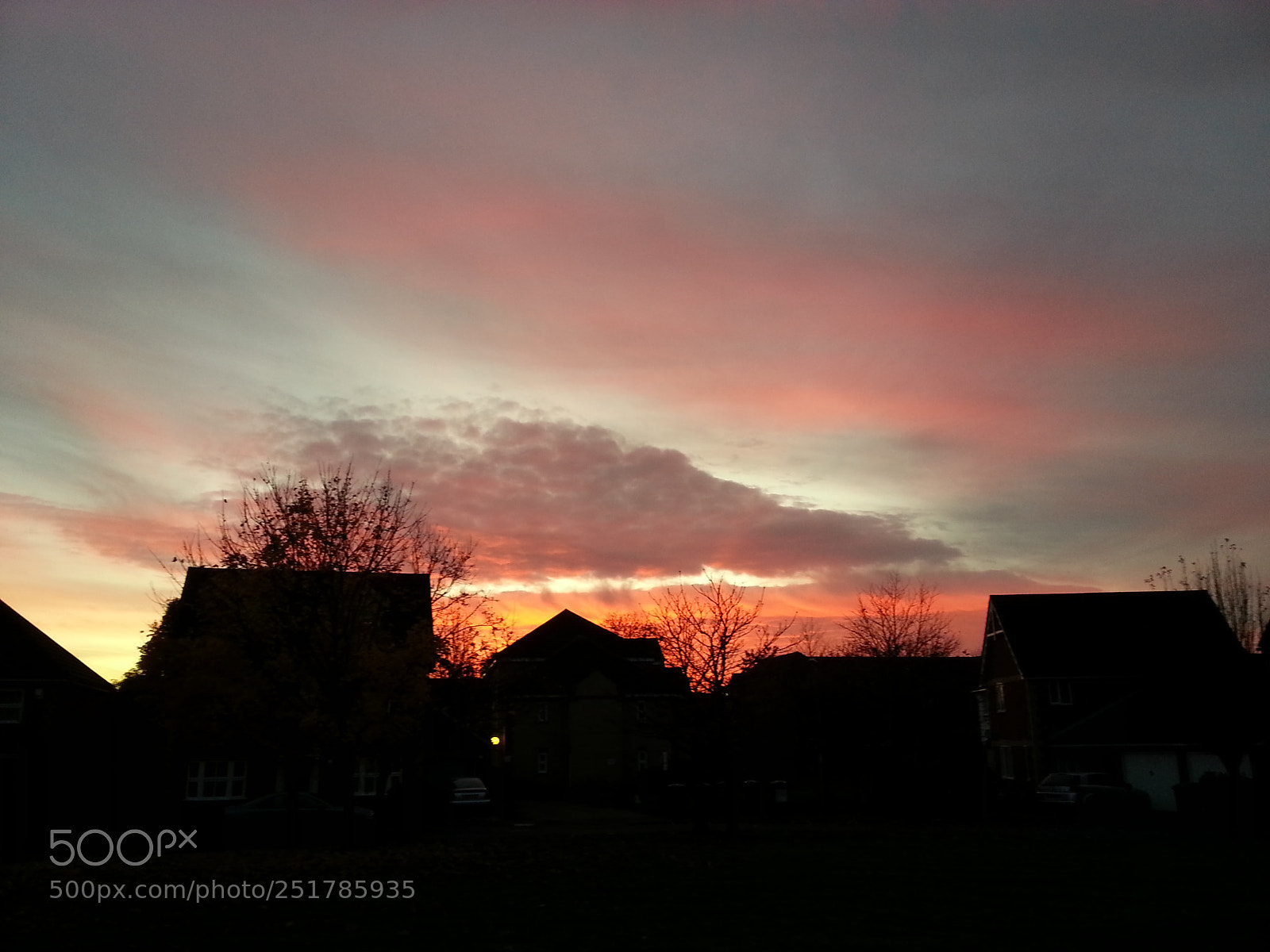 Samsung Galaxy S3 sample photo. Burning sky. photography