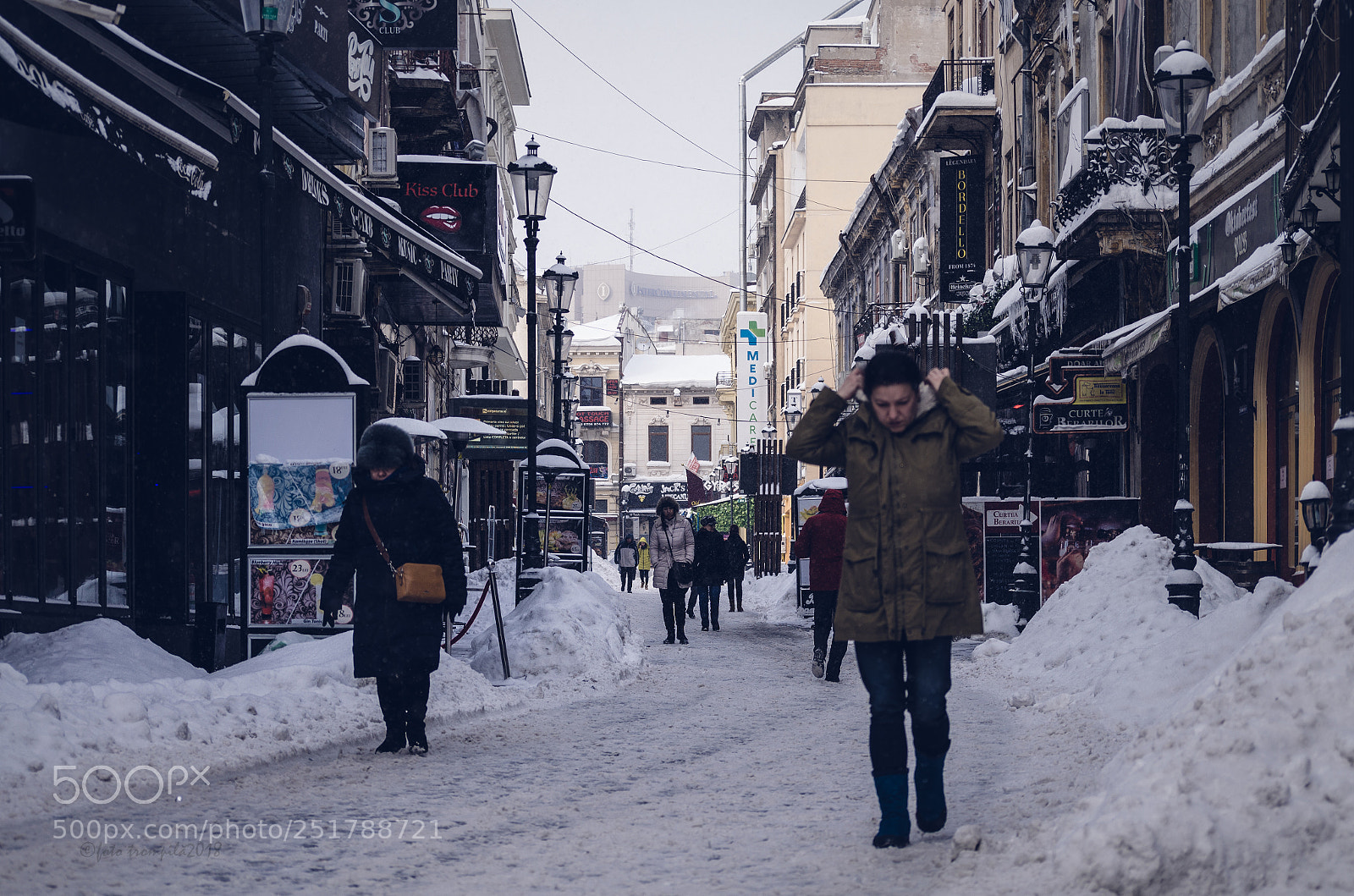 Nikon D5100 sample photo. Winter in the old photography
