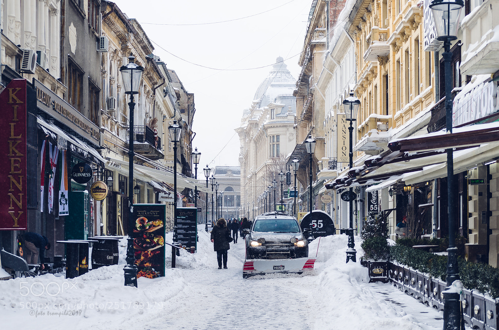 Nikon D5100 sample photo. Winter in the old photography