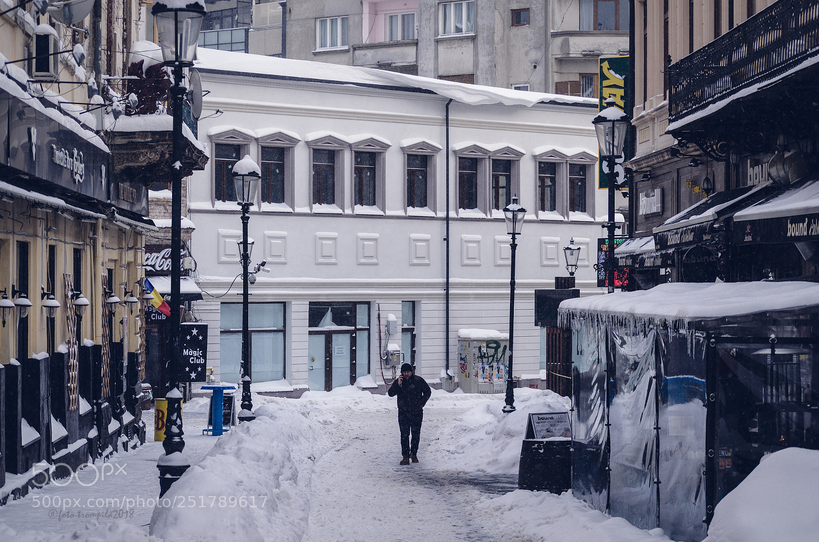 Nikon D5100 sample photo. Winter in the old photography