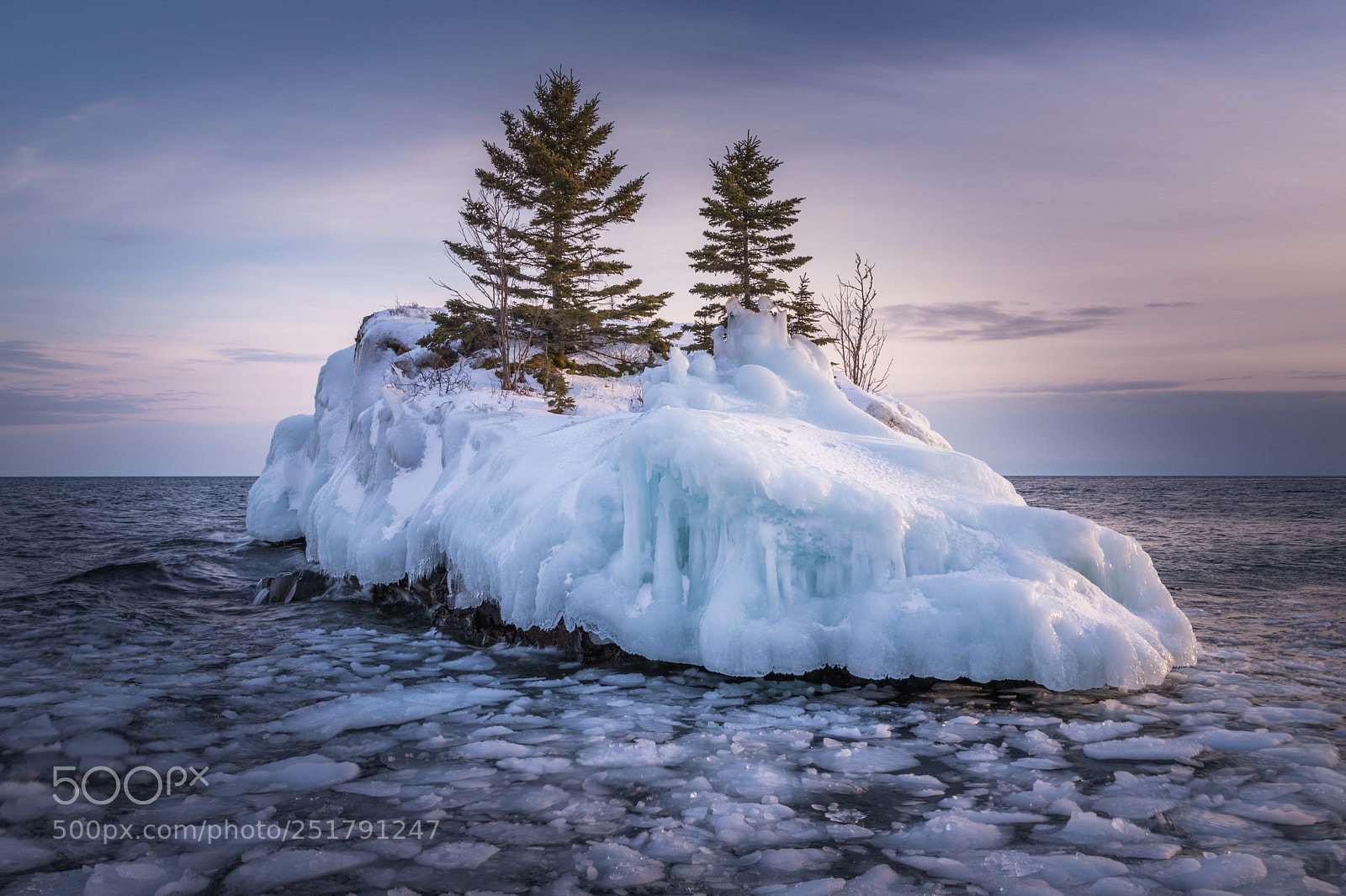 Canon EOS 6D Mark II sample photo. Frozen island photography