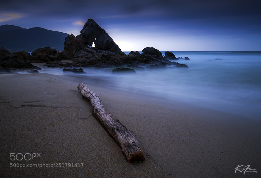 Nikon D610 sample photo. Cold blue sea photography
