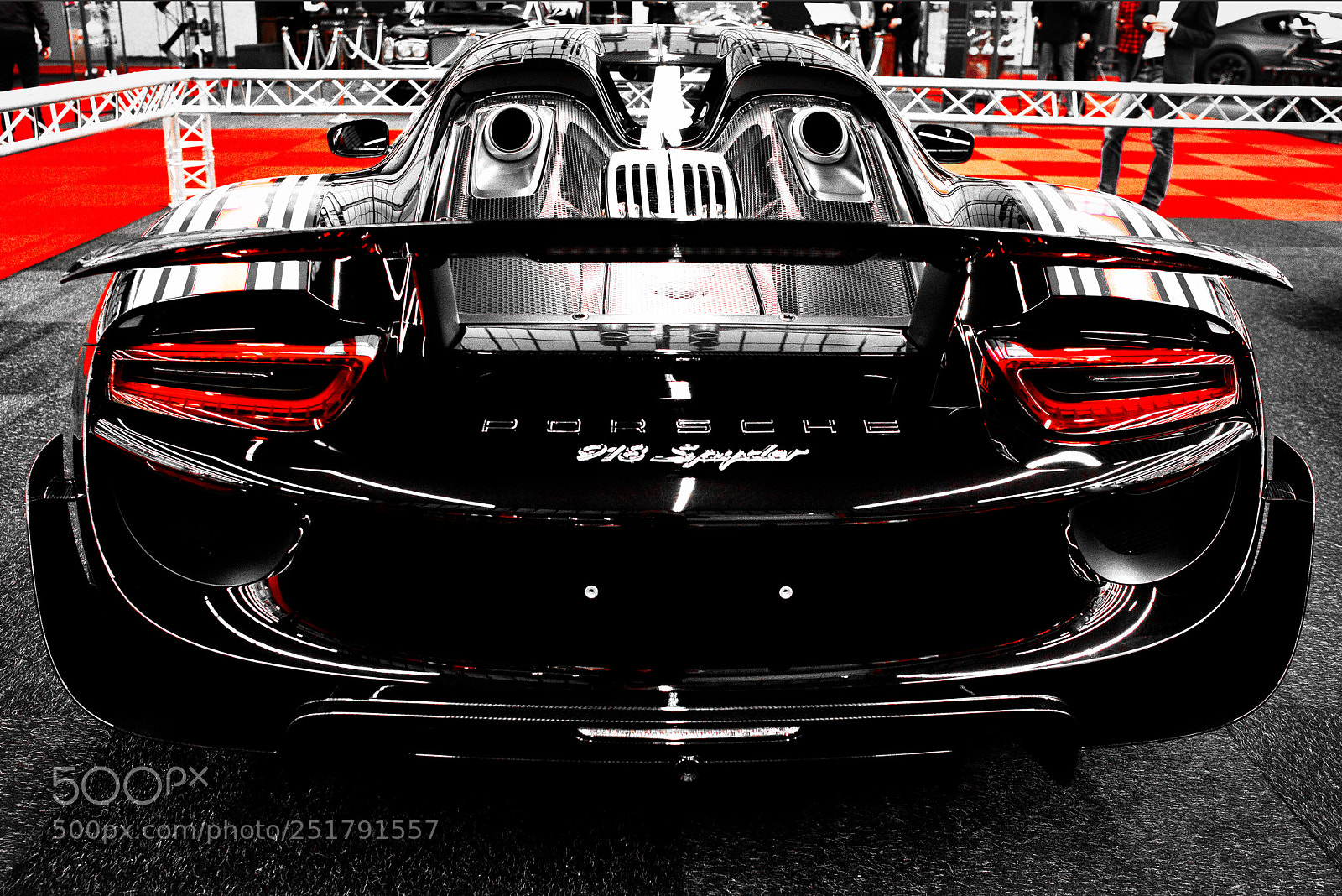 Sony a7R III sample photo. Porsche 918 spyder photography