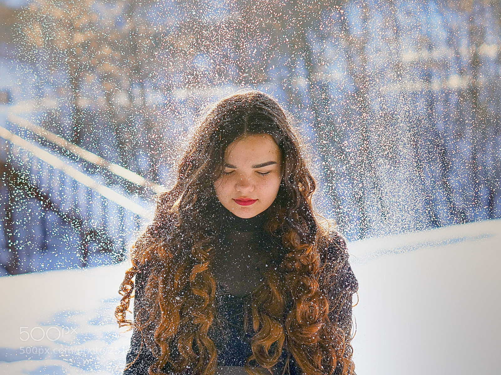 Sony SLT-A58 sample photo. Let it snow photography