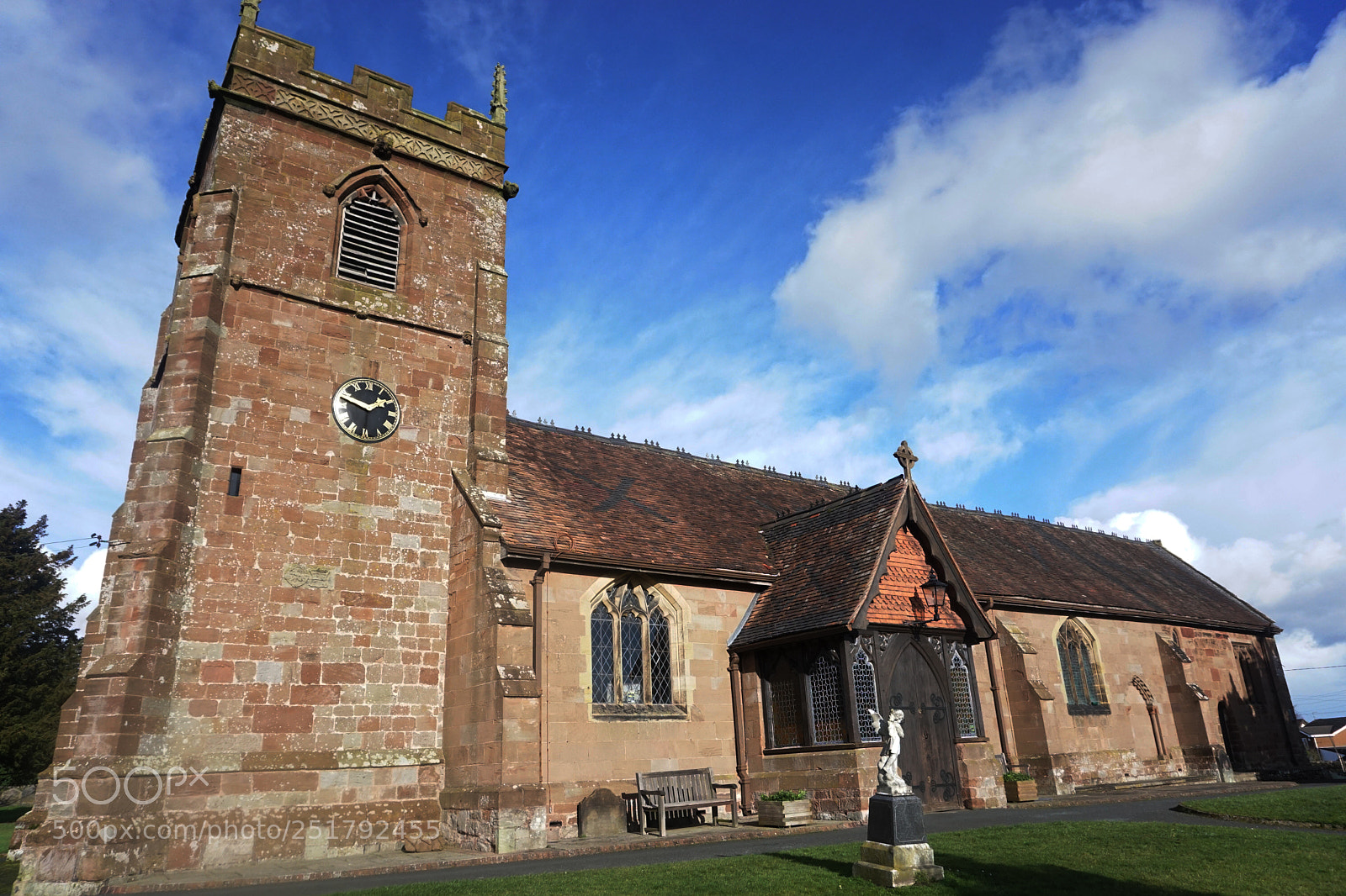 Sony a6000 sample photo. Lilleshall church photography