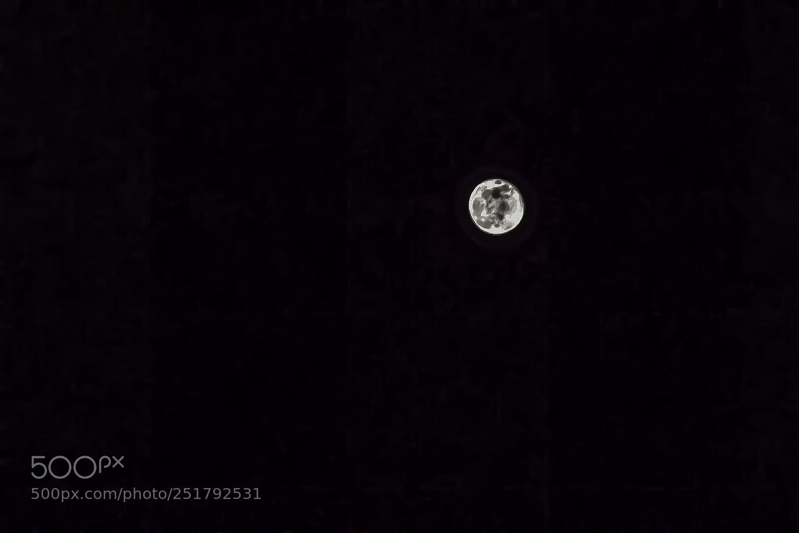 Nikon D5300 sample photo. Moon photography