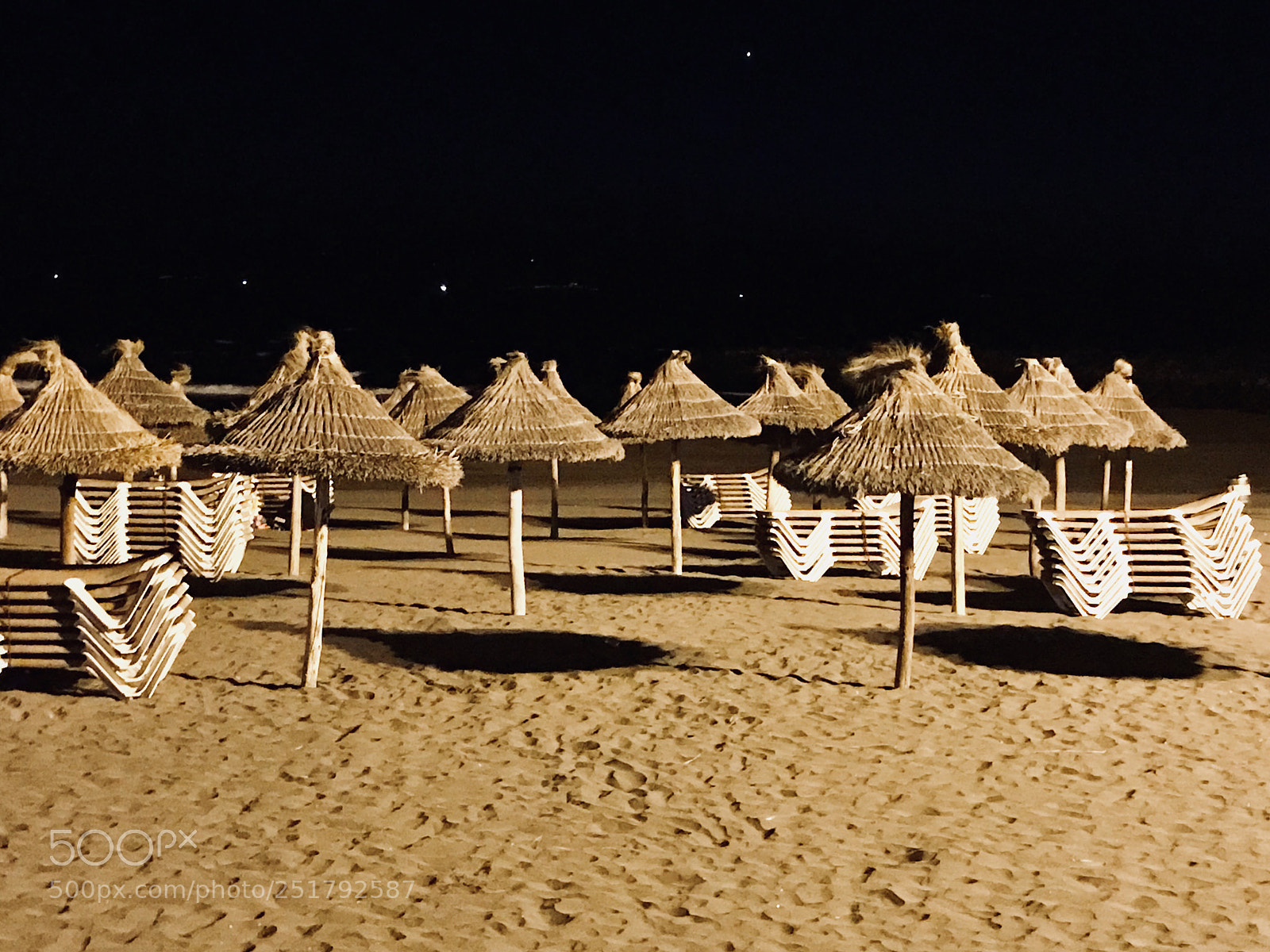 Apple iPhone 7 Plus sample photo. Beach at night photography