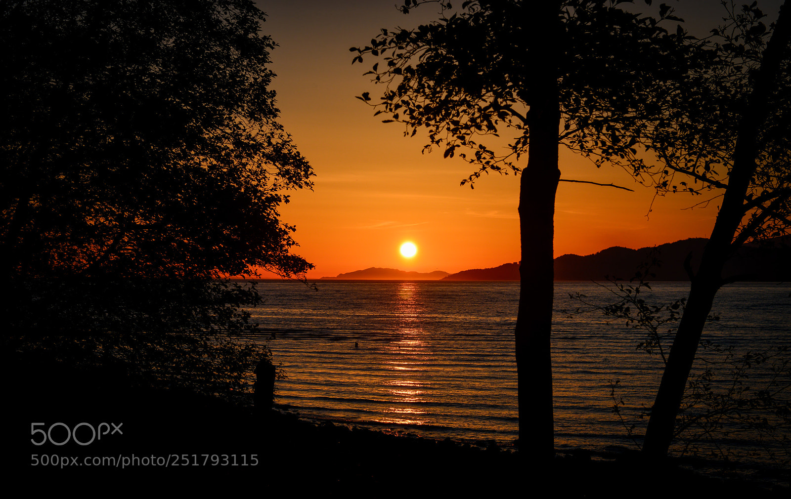 Nikon D800 sample photo. Setting sun photography