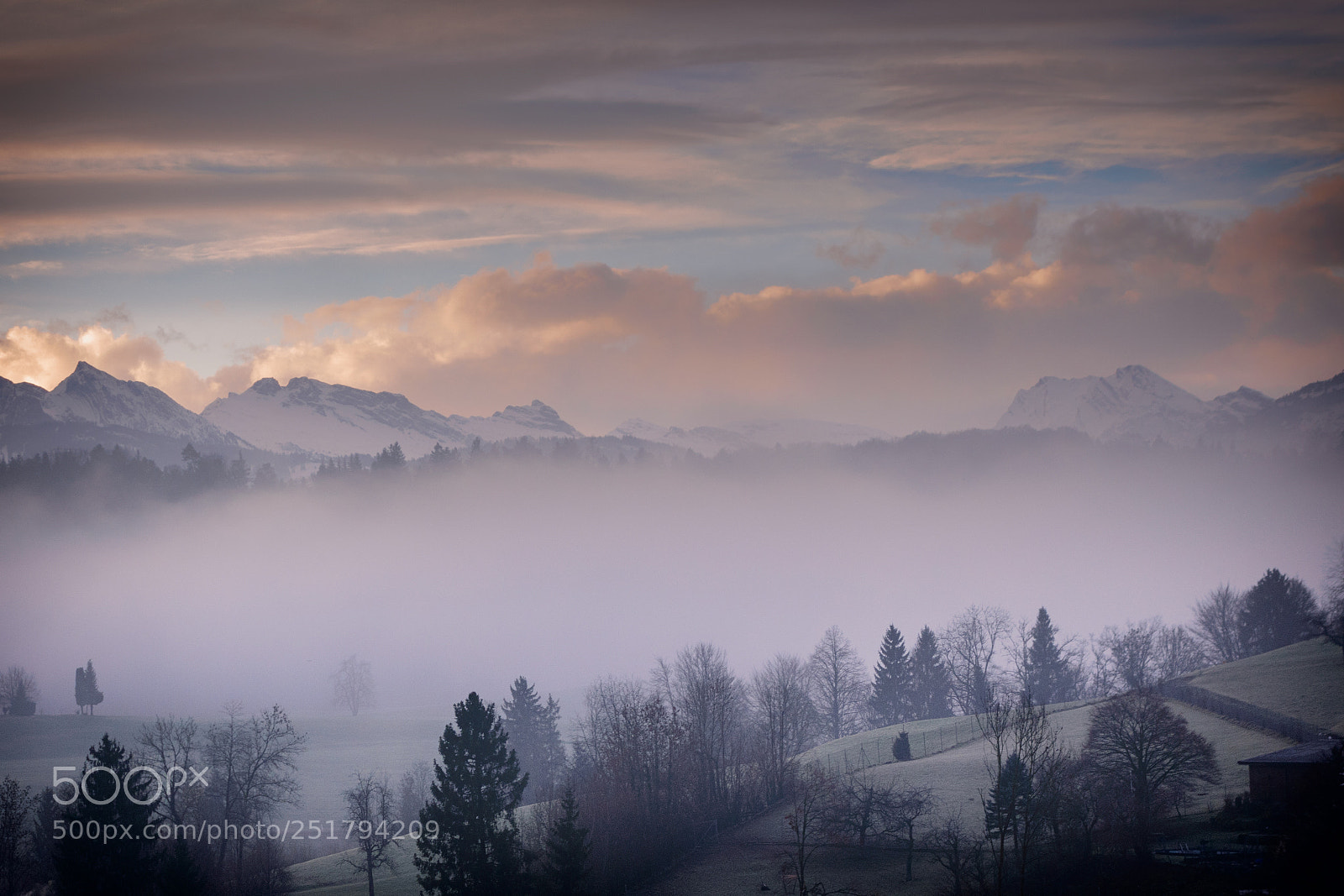 Sony Cyber-shot DSC-RX100 II sample photo. Foggy sunrise in zuercher photography