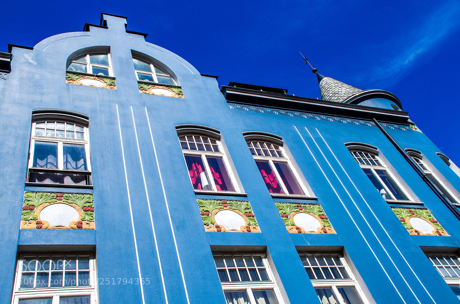 Nikon D7000 sample photo. Art nouveau facade photography