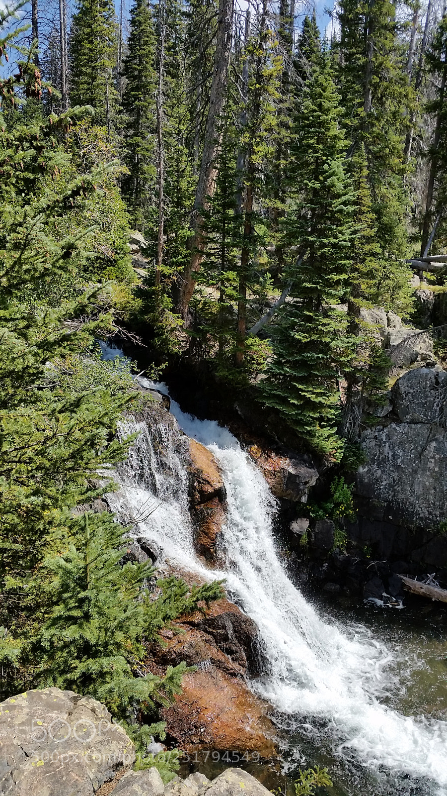 Samsung Galaxy S5 sample photo. Fish creek falls in photography
