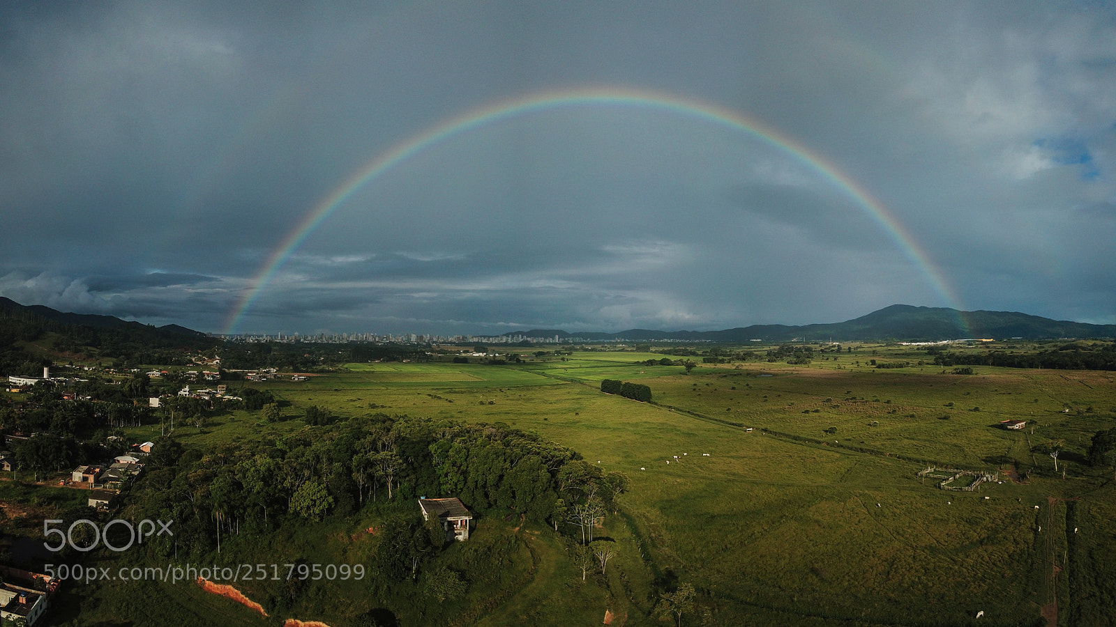 DJI FC220 sample photo. Arco-íris photography