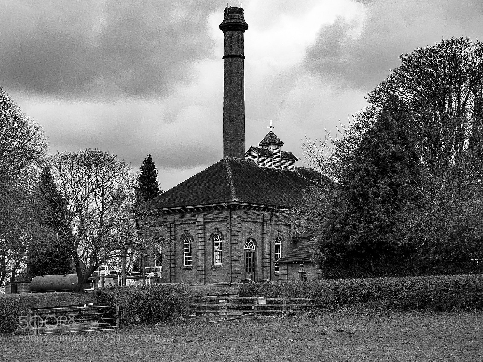 Nikon D40 sample photo. Mill meece pumping station photography