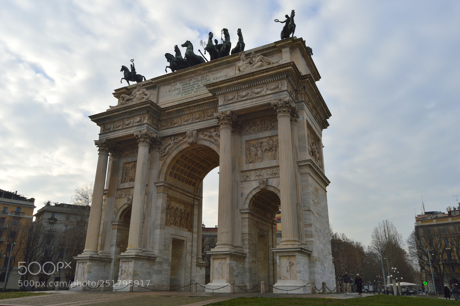 Nikon D3200 sample photo. Arco della pace photography