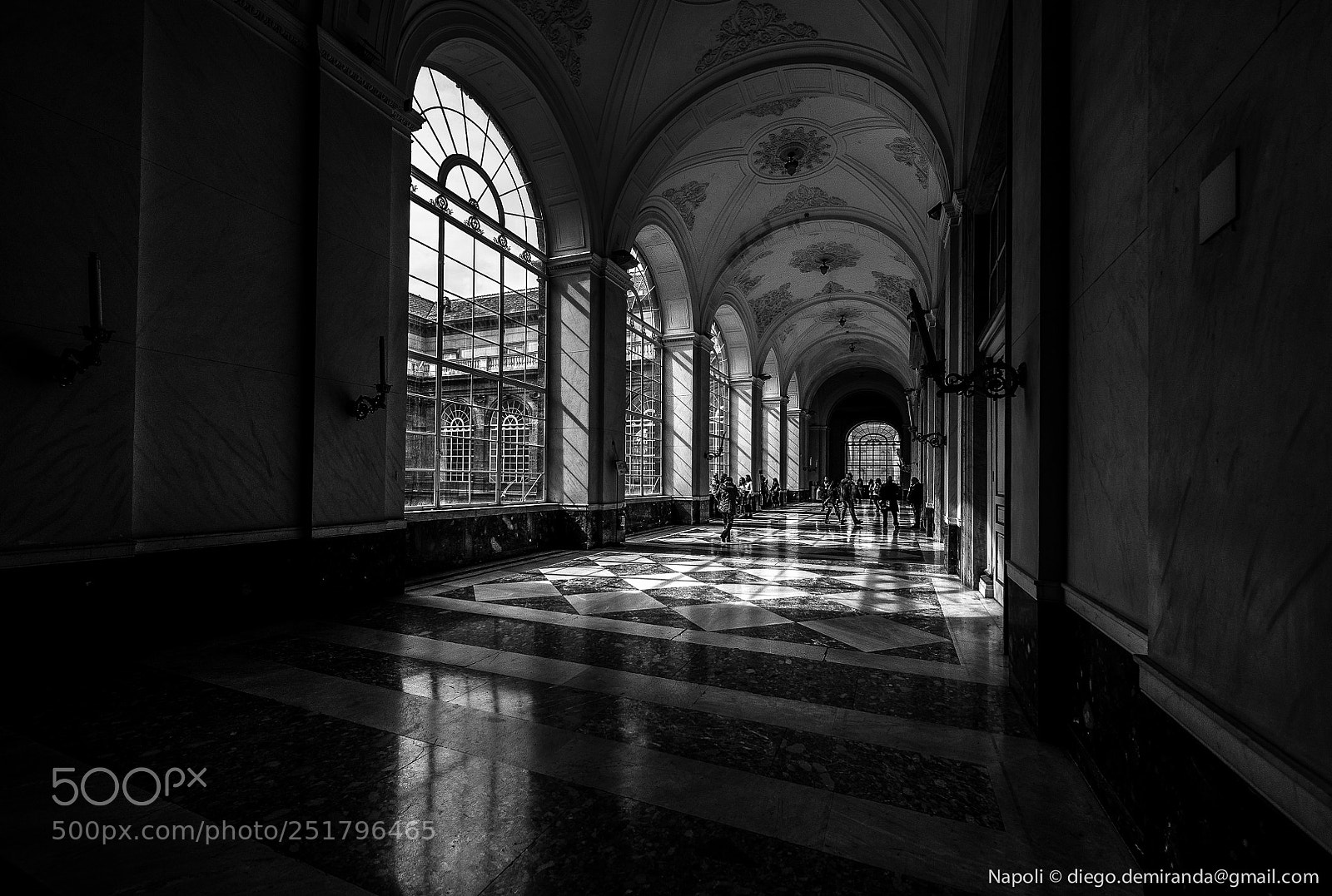 Nikon D700 sample photo. Interno di palazzo reale photography
