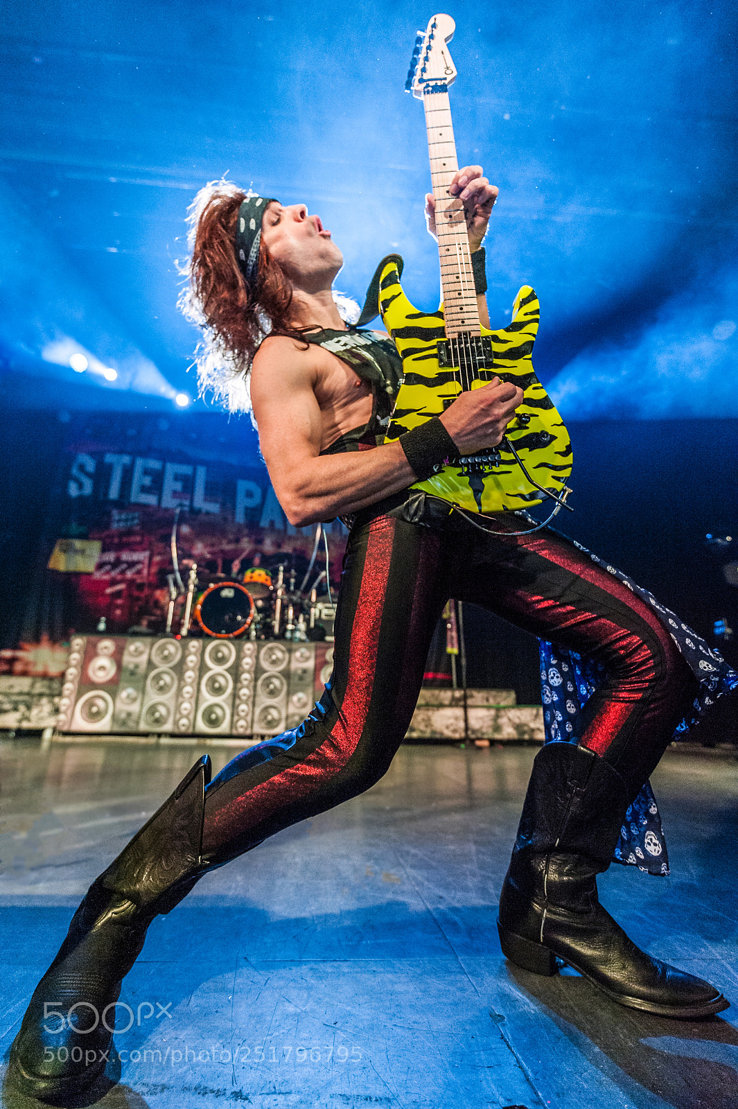 Nikon D700 sample photo. Steel panther photography