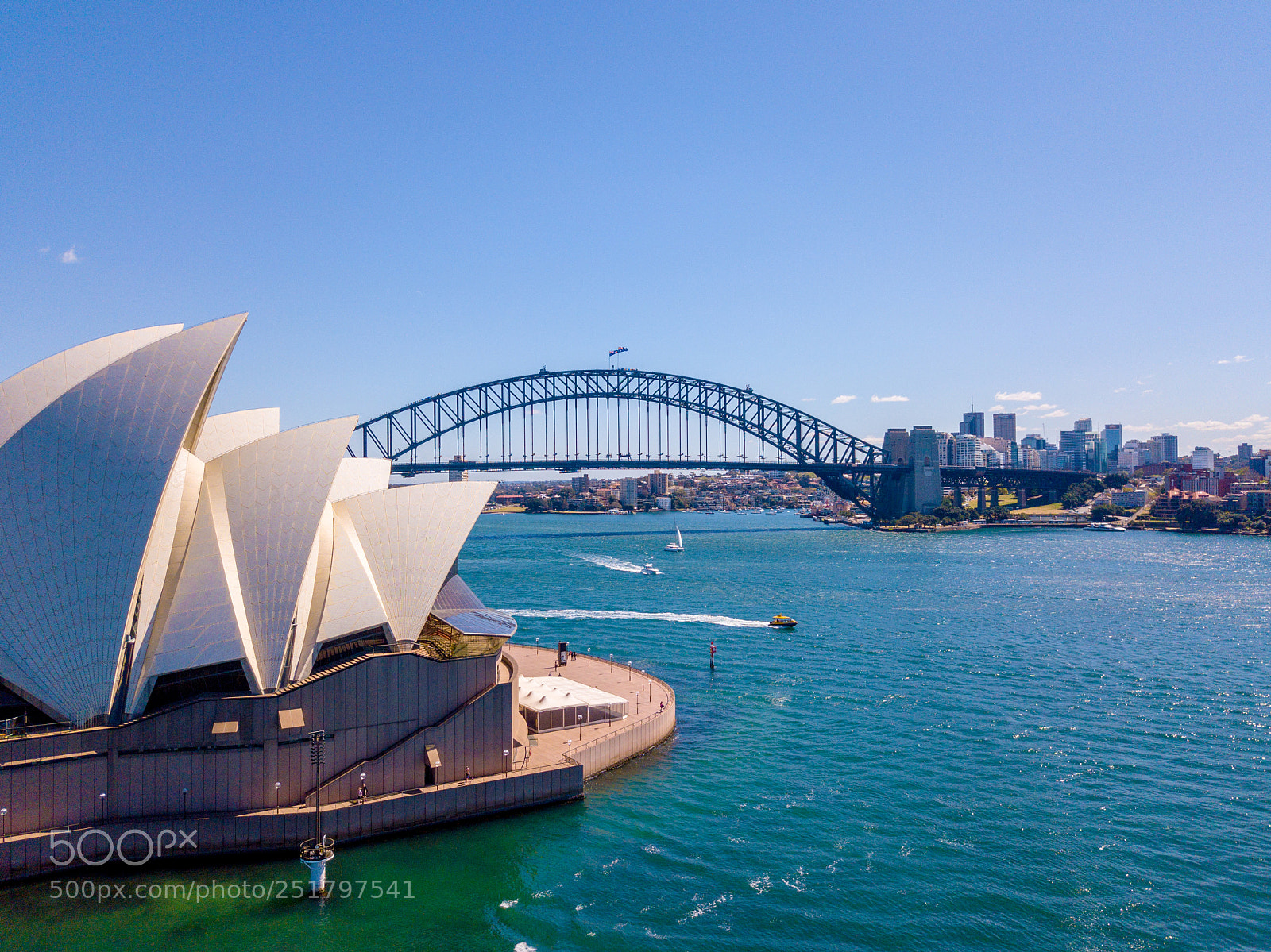 DJI FC220 sample photo. Aerial sydney view from photography