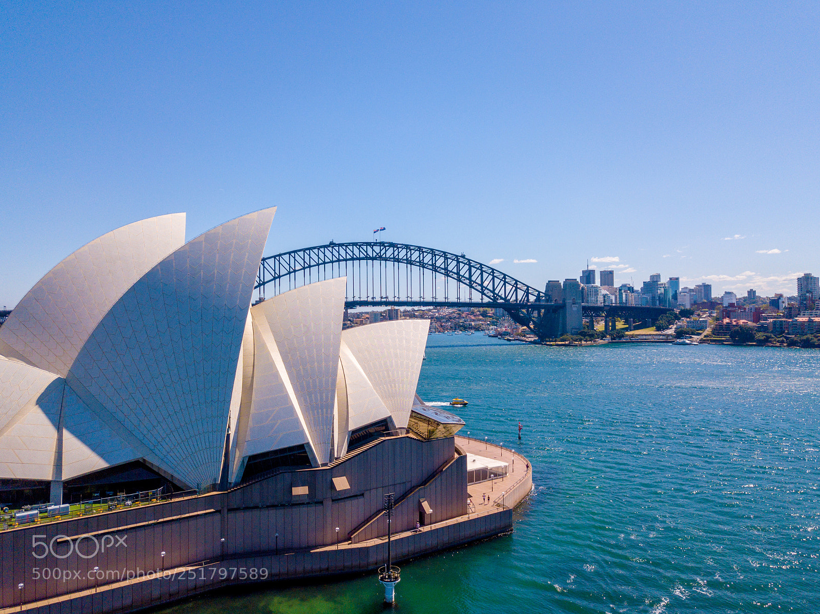 DJI FC220 sample photo. Aerial sydney view from photography