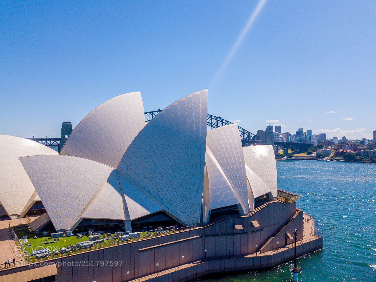 DJI FC220 sample photo. Aerial sydney view from photography