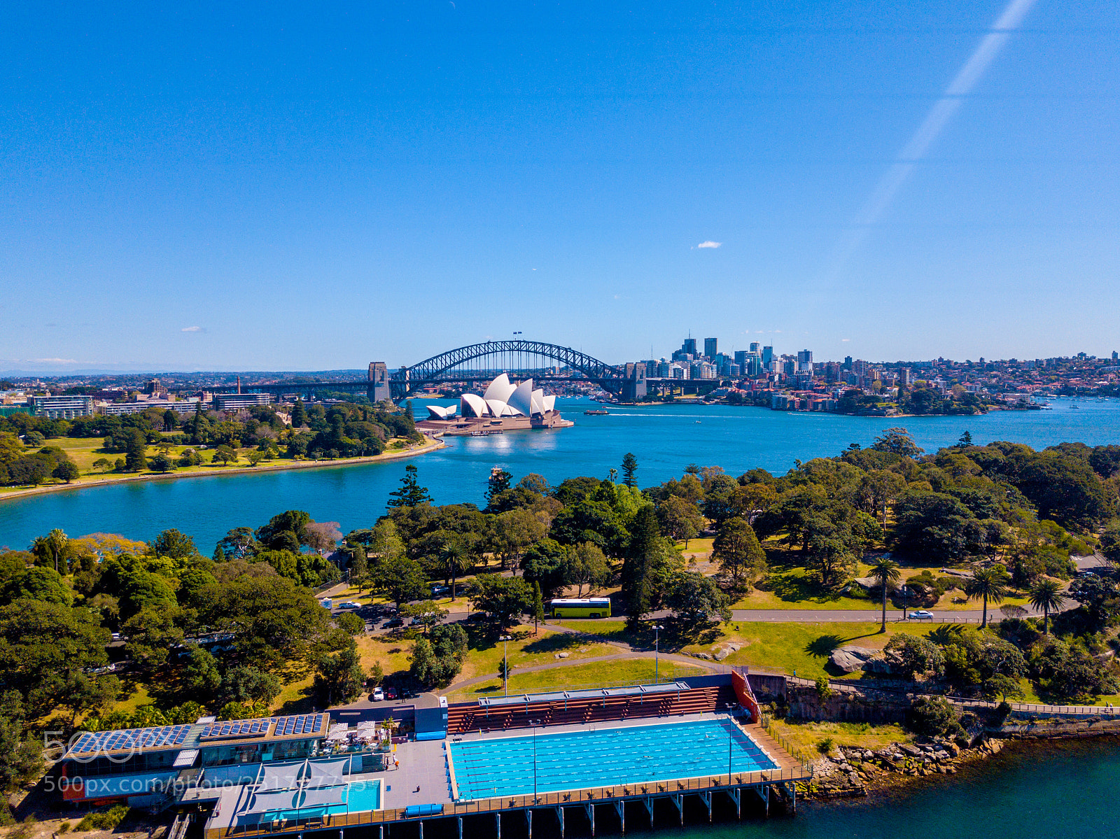DJI FC220 sample photo. Aerial sydney view from photography