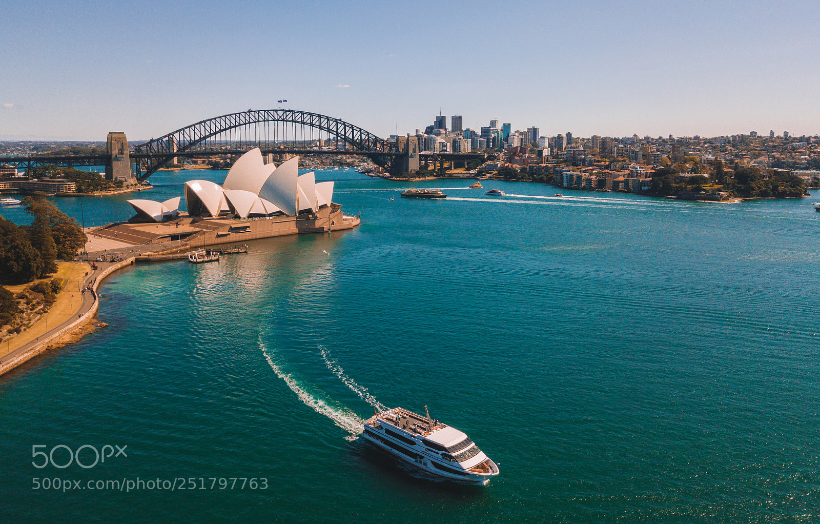 DJI FC220 sample photo. Aerial sydney view from photography