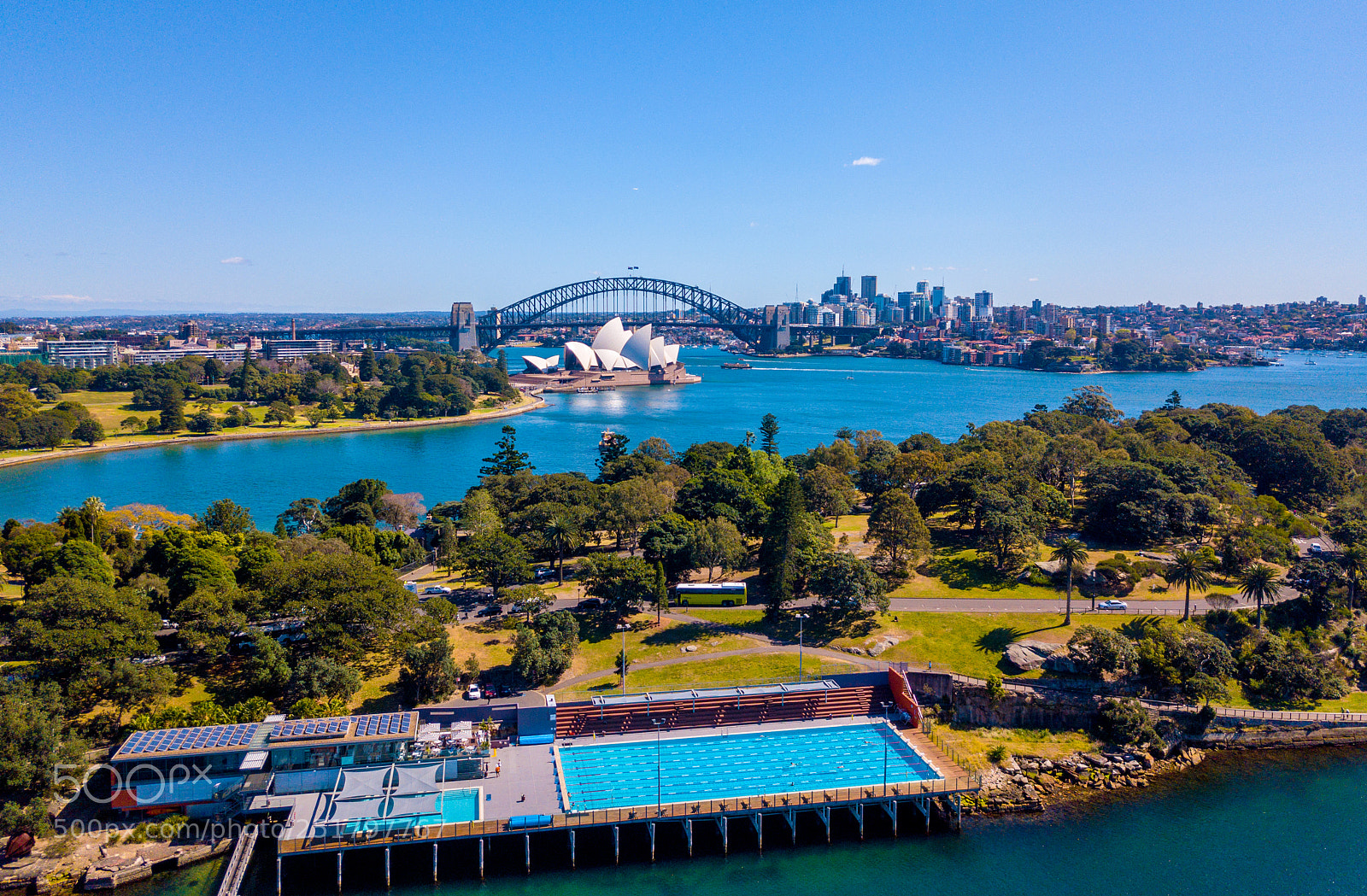 DJI FC220 sample photo. Aerial sydney view from photography
