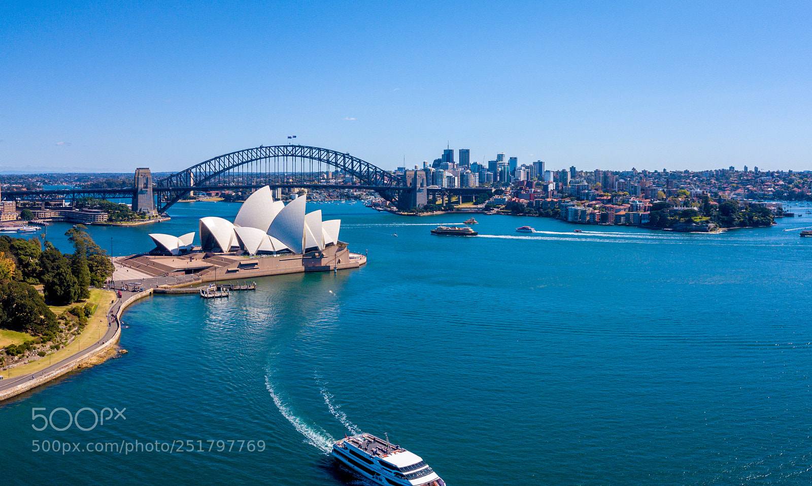 DJI FC220 sample photo. Aerial sydney view from photography