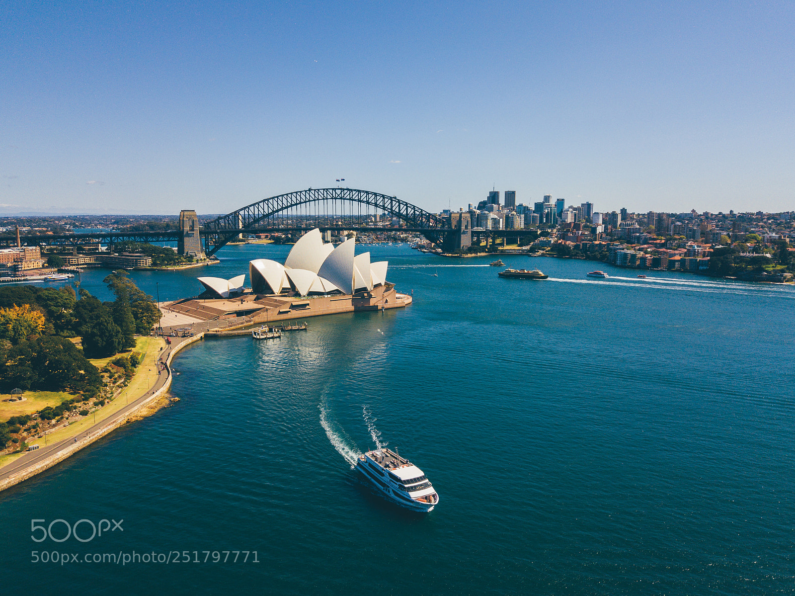DJI FC220 sample photo. Aerial sydney view from photography