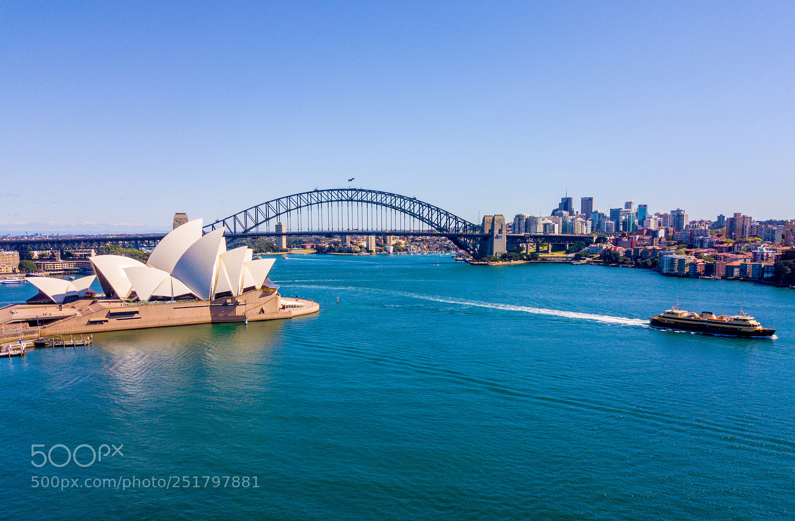 DJI FC220 sample photo. Aerial sydney view from photography