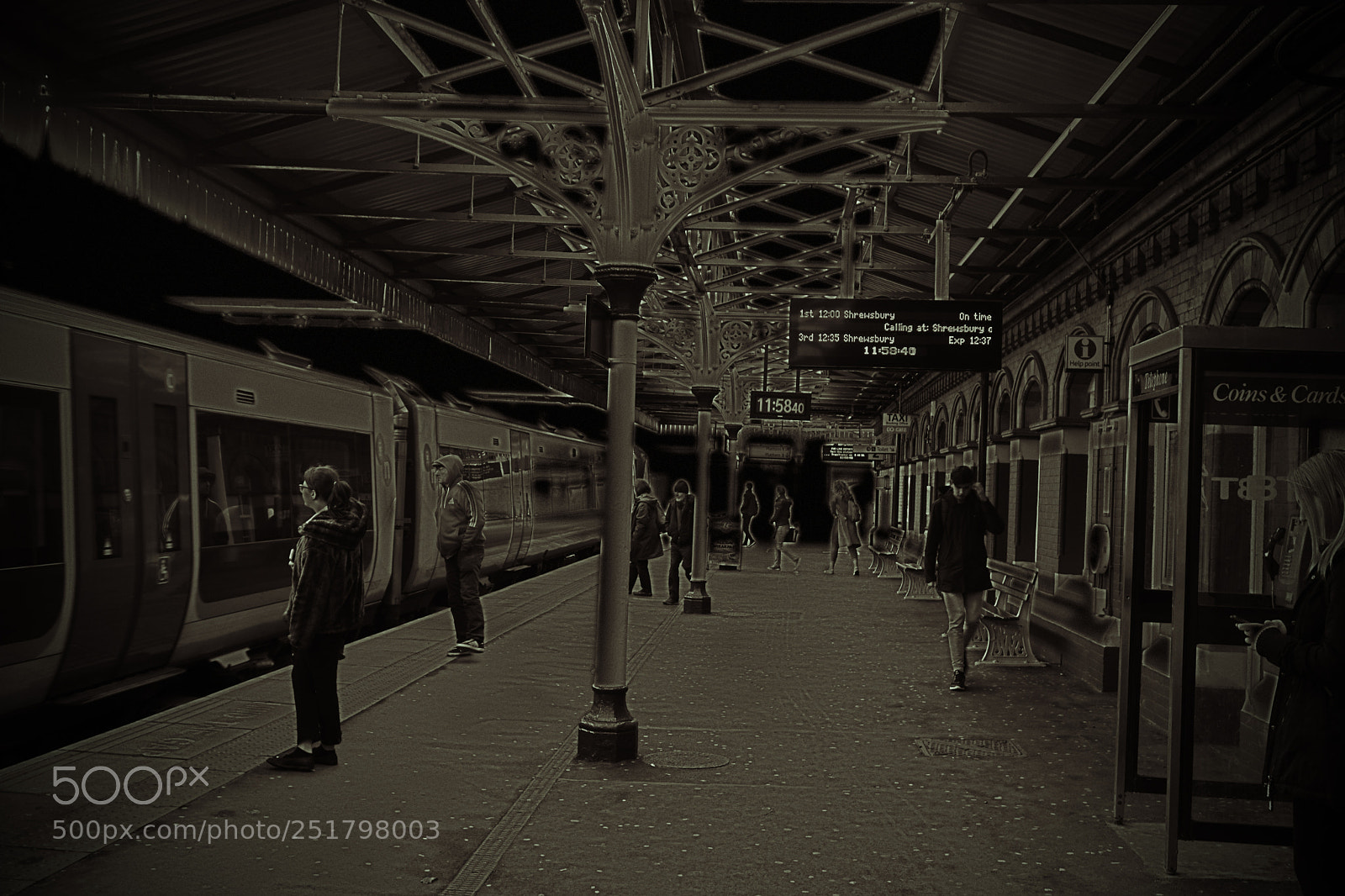 Sony a6000 sample photo. Wellington train st photography