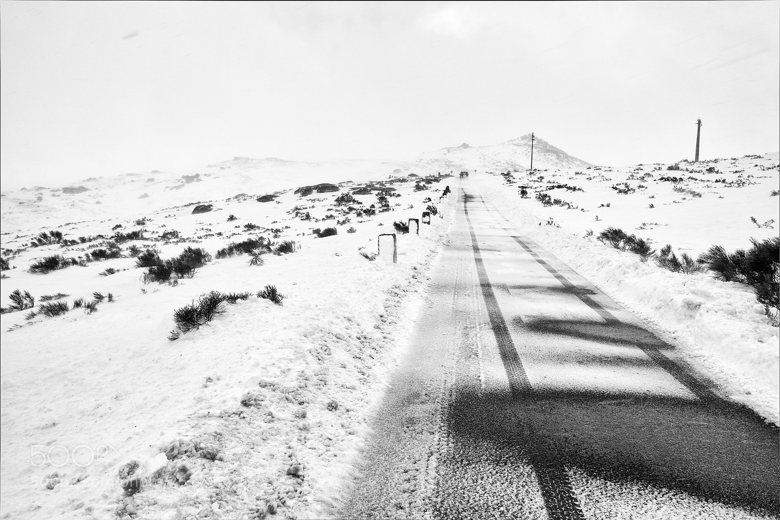 Fujifilm X-T10 sample photo. Serra da estrela blizzard photography
