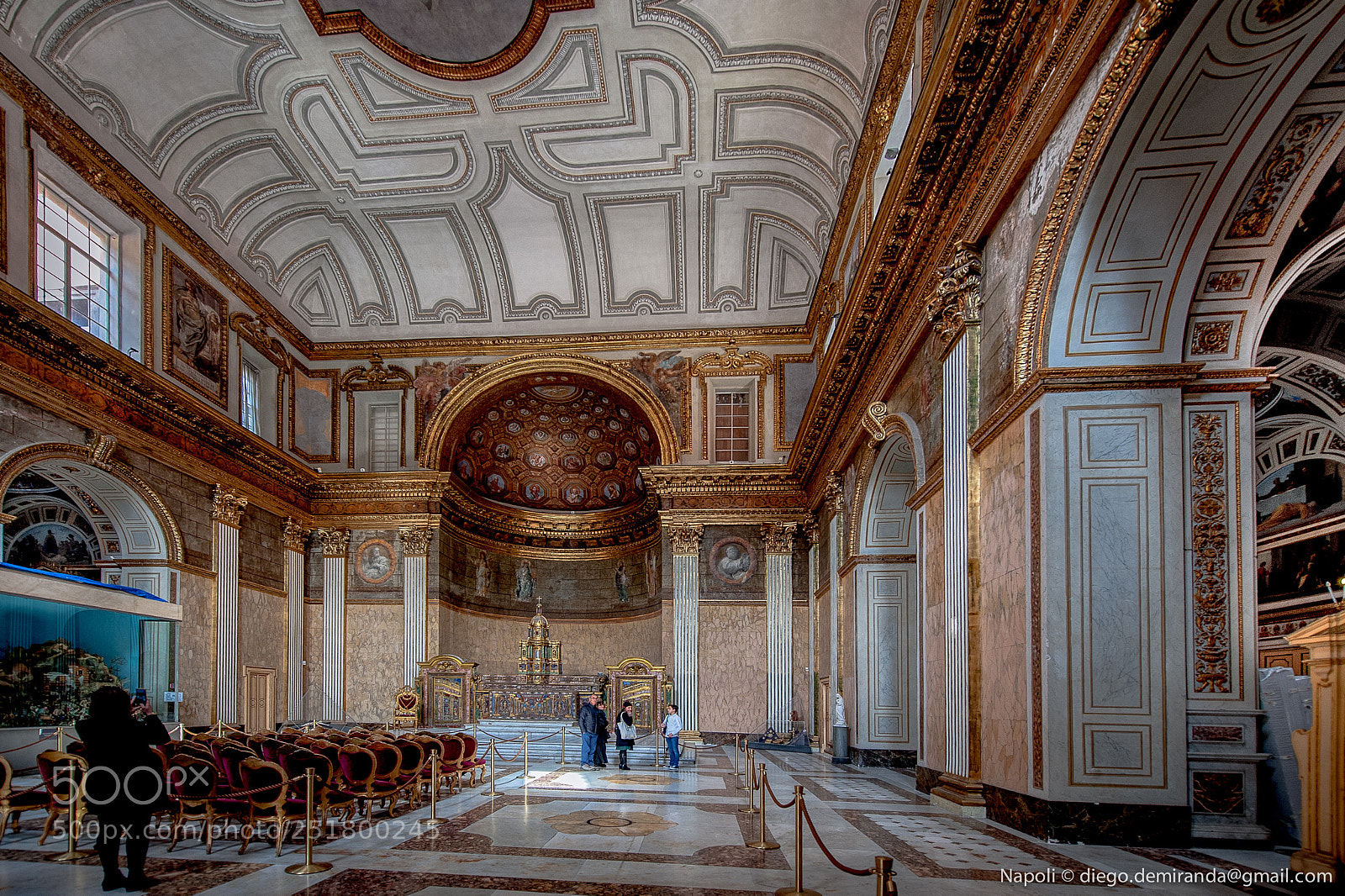 Nikon D700 sample photo. Cappella palatina photography