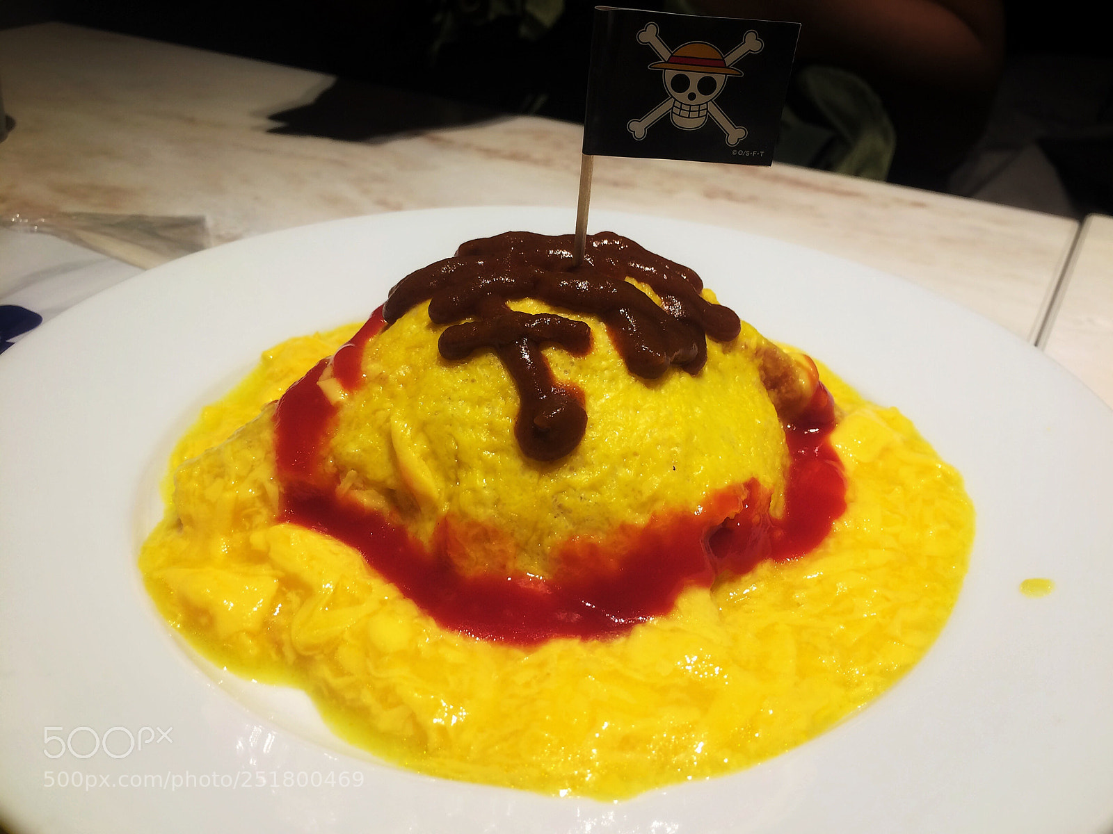 Apple iPhone 5s sample photo. Mugiwara rice omellete photography