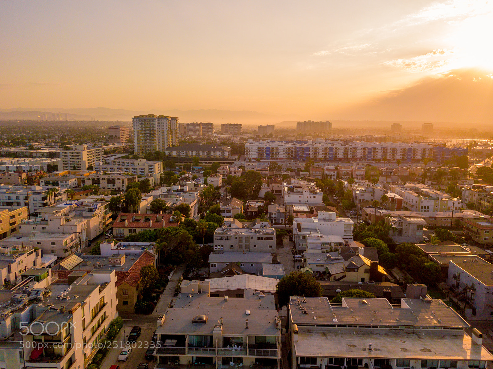 DJI FC220 sample photo. Early morning aerial sunrise photography