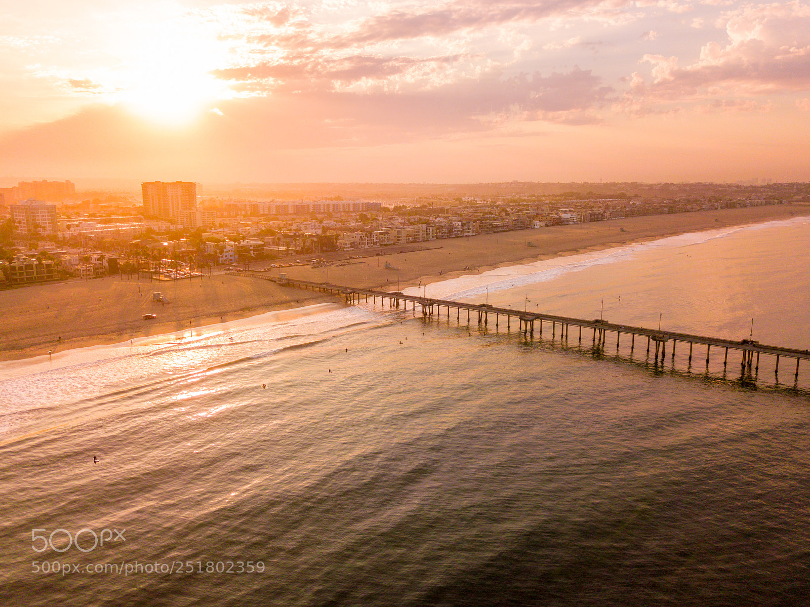DJI FC220 sample photo. Early morning aerial sunrise photography